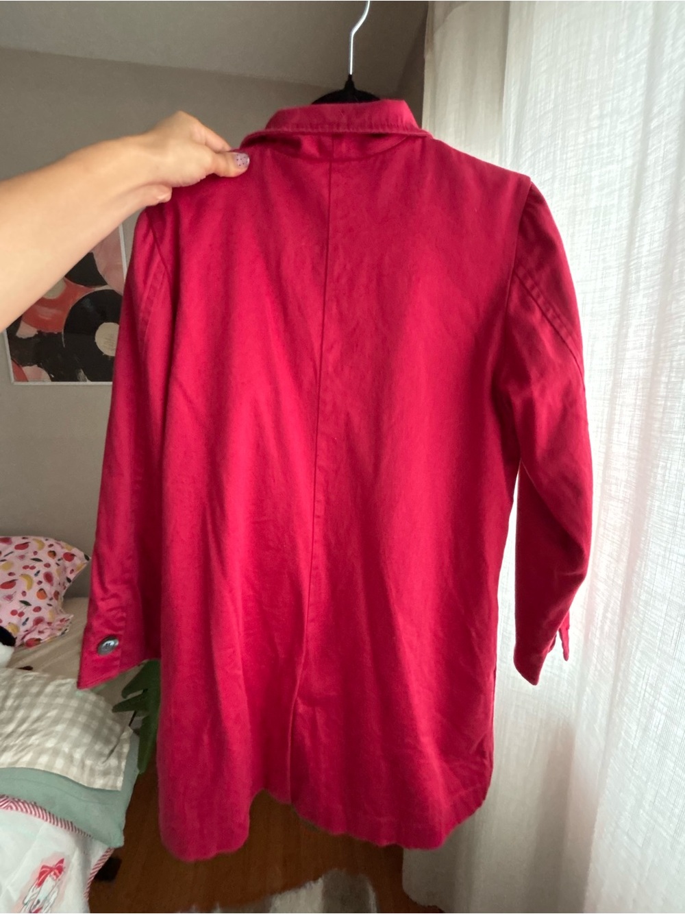 Red Fall Jacket - Picture 2 of 3